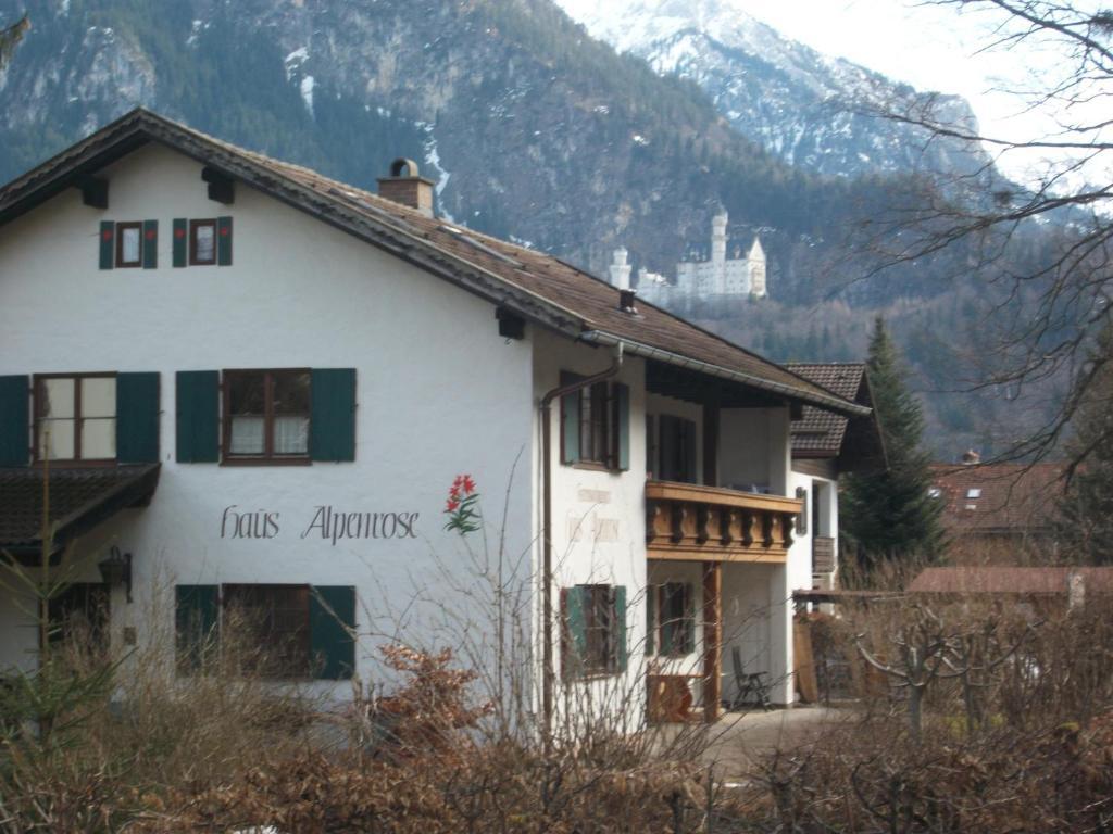 Apartamento Haus Alpenrose Schwangau Exterior foto
