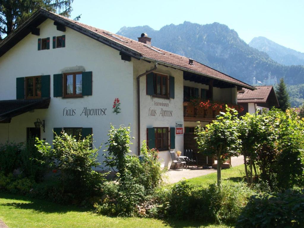Apartamento Haus Alpenrose Schwangau Exterior foto